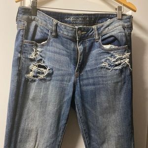 American Eagle super stretch jeans